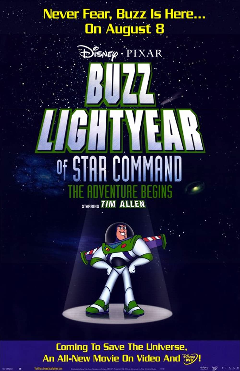ماجراهای باز لایتر Buzz Lightyear of Star Command: The Adventure Begins